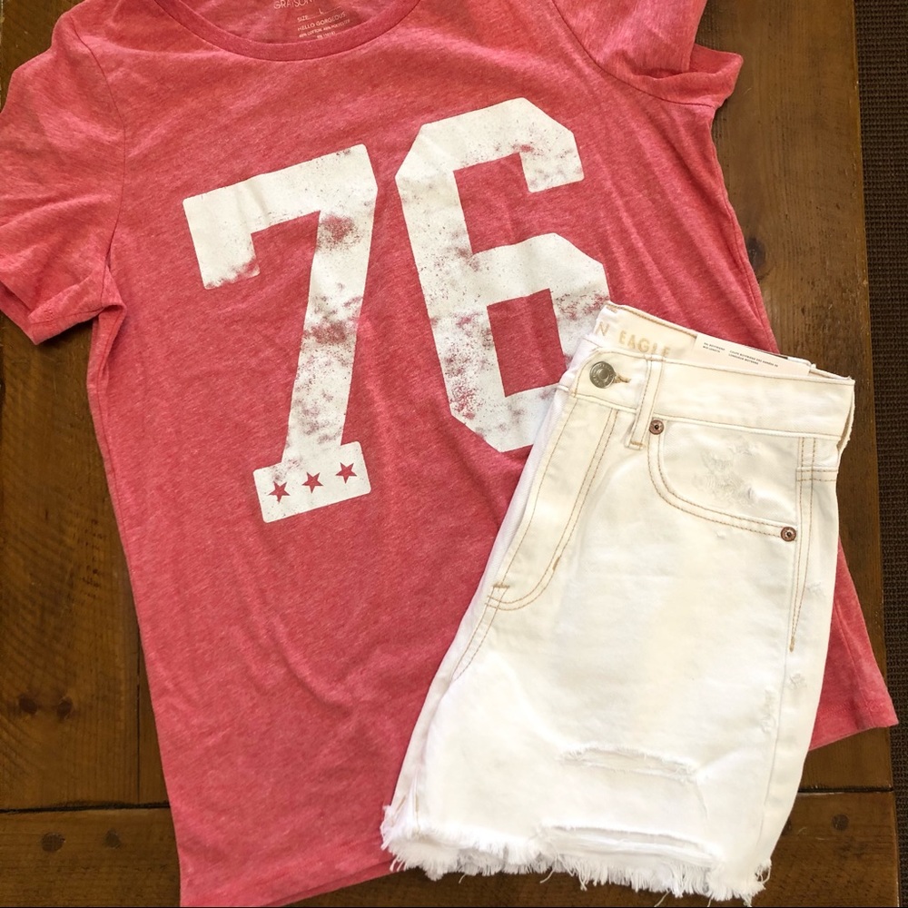 {American Eagle} 90’s boyfriend distressed shorts, NWT